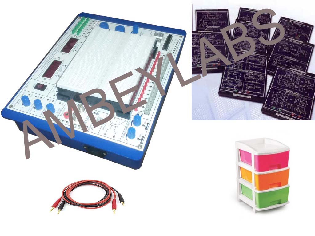 AL-E048A ANALOG-DIGITAL BREAD BOARD TRAINER (ADT) (MODULAR)