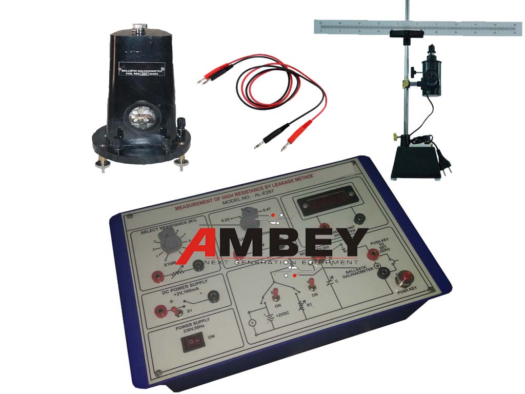 AL-E267Â DETERMINATION OF HIGH RESISTANCE BY LEAKAGE METHODÂ 
Â 
