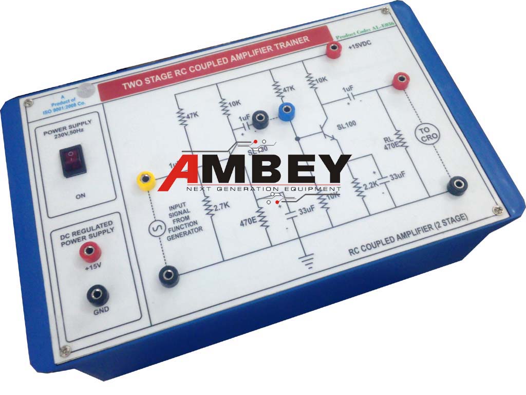 AL-E036 RC COUPLED AMPLIFIER MULTISTAGEÂ 
Â 