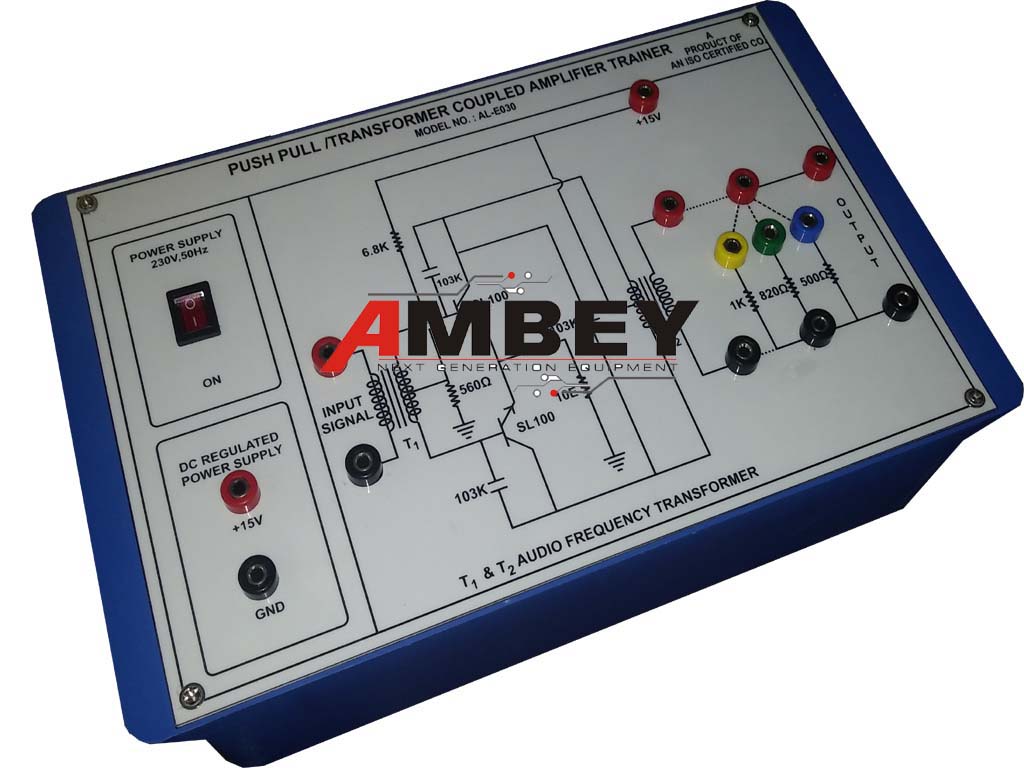 AL-E038Â PUSH PULL POWER AMPLIFIER TRAINER
Â 