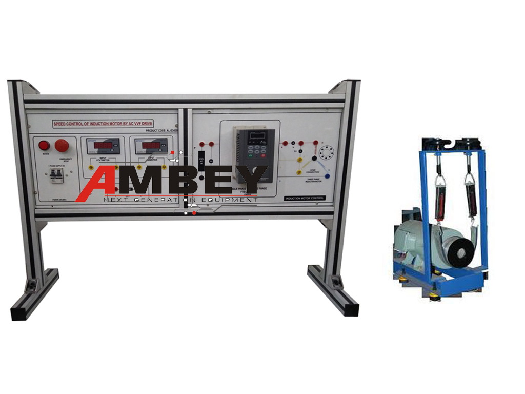 AL-E577 SPEED/TORQUE CONTROL OF 3 PHASE INDUCTION MOTOR USING VSI FED INVERTER TRAINER