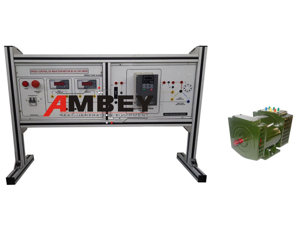 AL-E577A SPEED CONTROL OF 3 PHASE SYNCHRONOUS MOTOR USING VSI FED INVERTER TRAINER