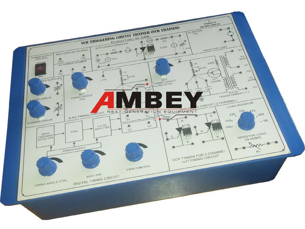 AL-E096 SCR FIRING TECHNIQUES (RC,UJT AND DIGITAL FIRING)