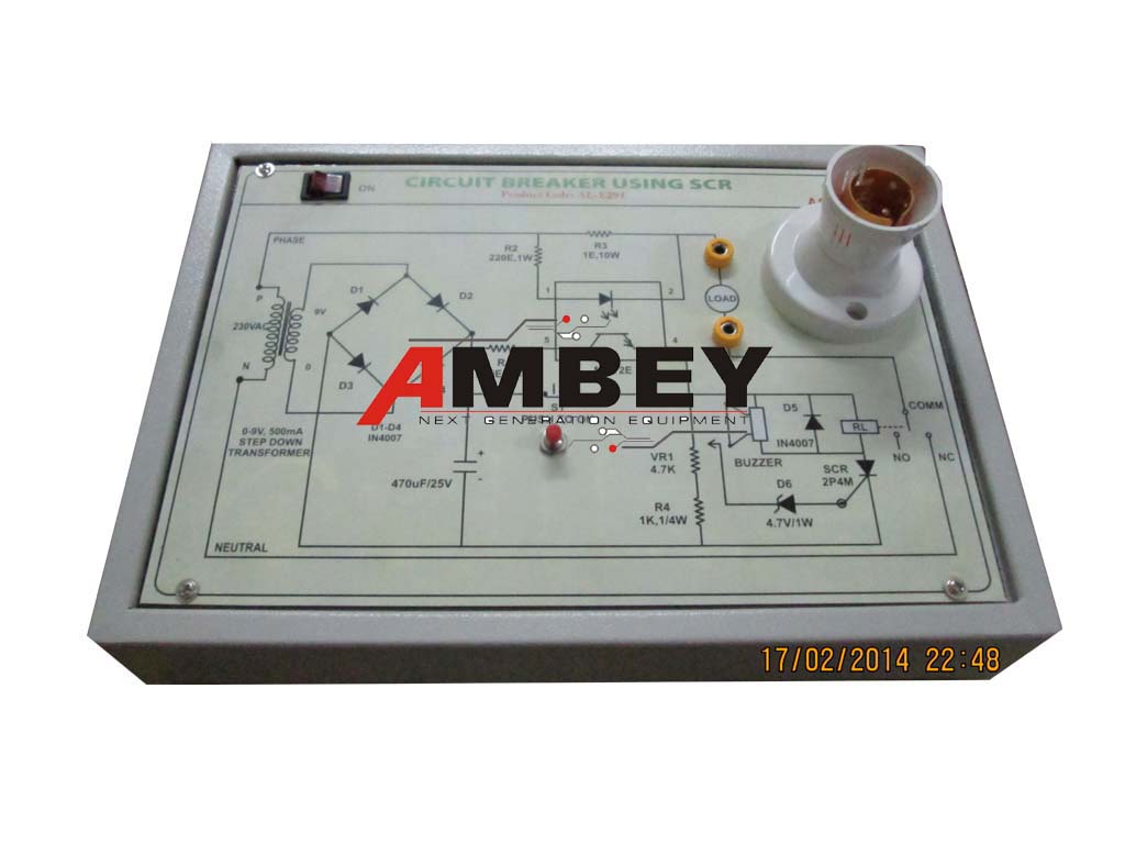 AL-E269 CIRCUIT BREAKER USING SCR