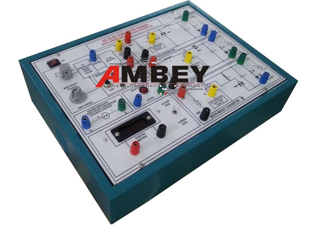 AL-E606 DC TO DC CONVERTER TRAINER (BUCK, BOOST AND BUCK-BOOST CONVERTERS)