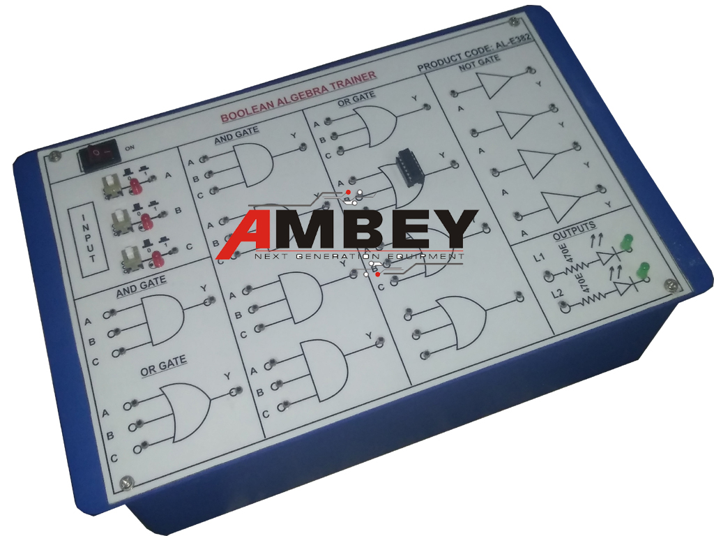 AL-E382 BOOLEAN ALGEBRA TRAINER