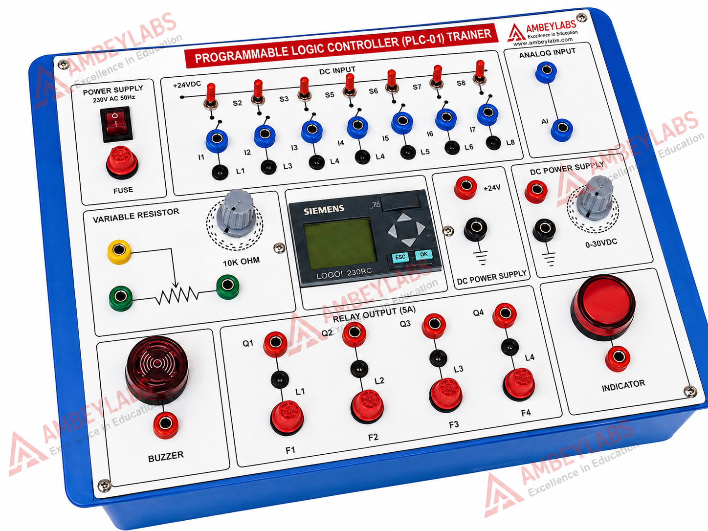 AL-E490 PLC TRAINER (SIEMENS LOGO)