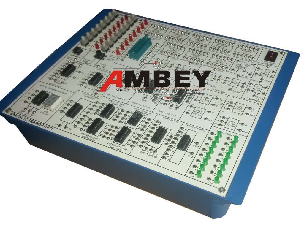 AL-E058D DIGITAL IC TRAINER (DIT)