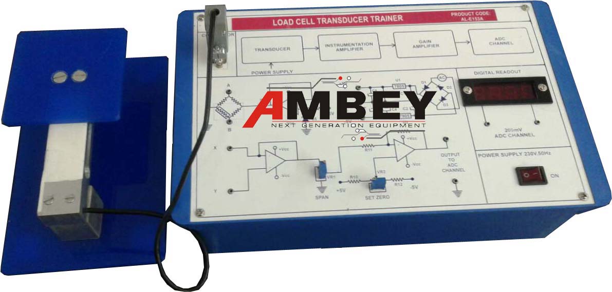 AL-E149A STRAIN GAUGE TRANSDUCER TRAINER