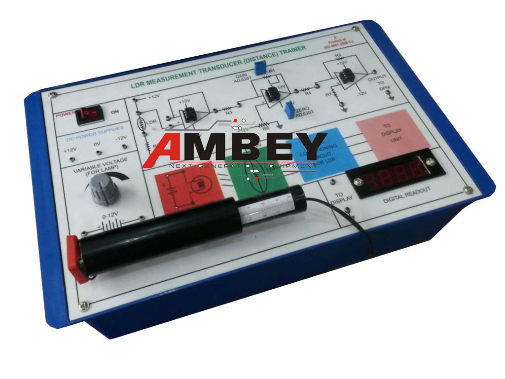 AL-E304B PHOTO VOLTAIC CELL AS MEASUREMENT TRANSDUCER TRAINER