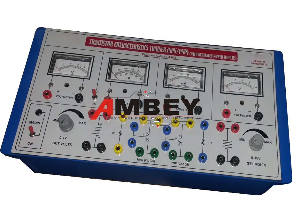 AL-E512 H PARAMETER OF TRANSISTOR TRAINER
