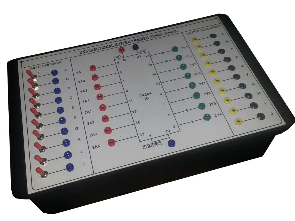 AL-E173 STUDY OF BIDIRECTIONAL BUFFER USING 74245 IC
SCOPE OF LEARNING:
