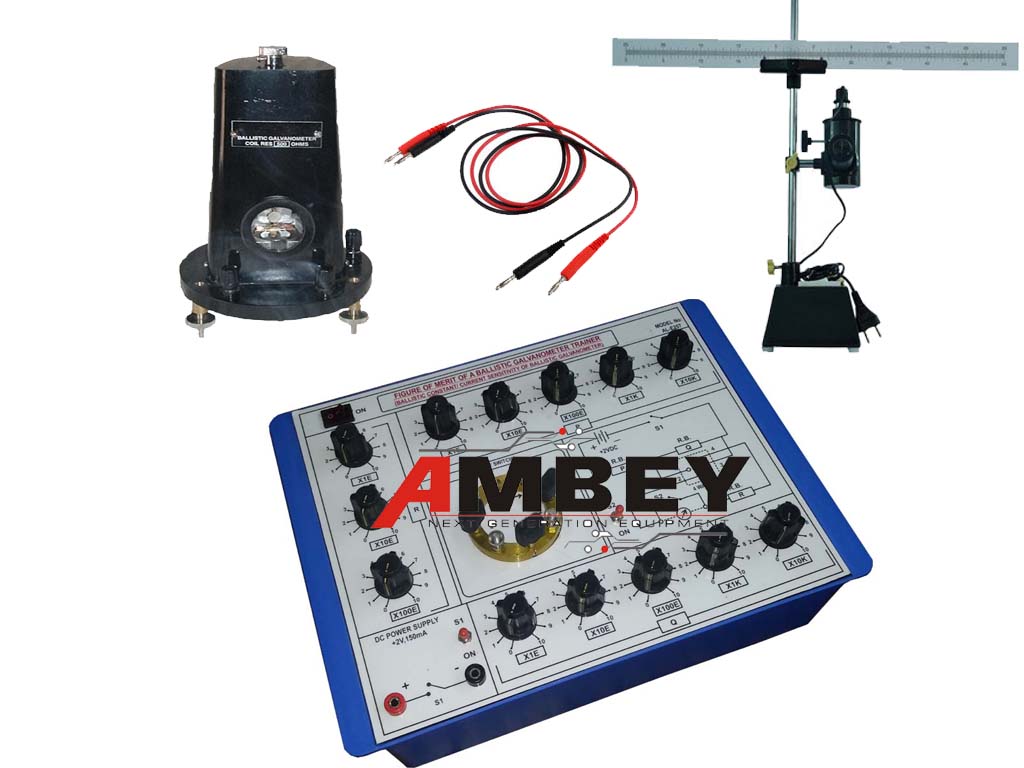 AL-E262 FIGURE OF MERIT OF A BALLASTIC GALVANOMETER TRAINERÂ 
Â 
Â 