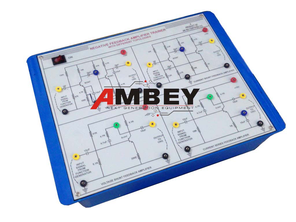 AL-E433 NEGATIVE FEEDBACK AMPLIFIER TRAINER