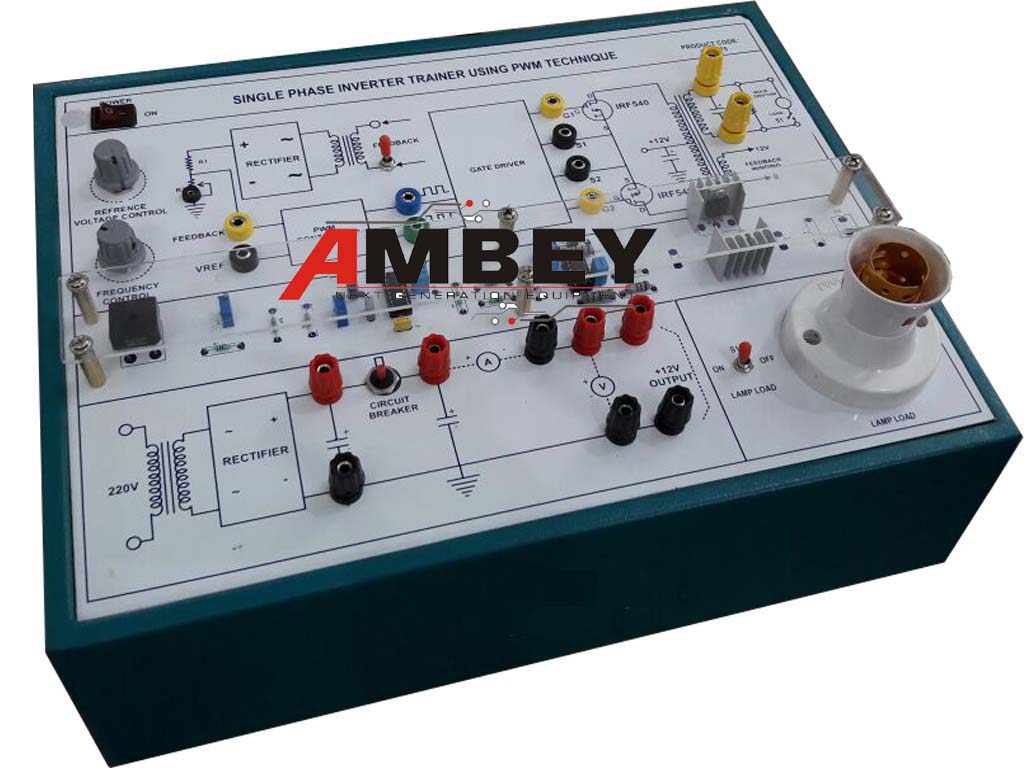 AL-E475 SINGLE PHASE MOSFET INVERTER USING PWM TECHNIQUE