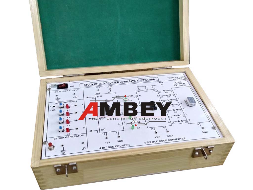 AL-E354 STUDY OF BCD COUNTER USING 74190 IC (UP-DOWN)