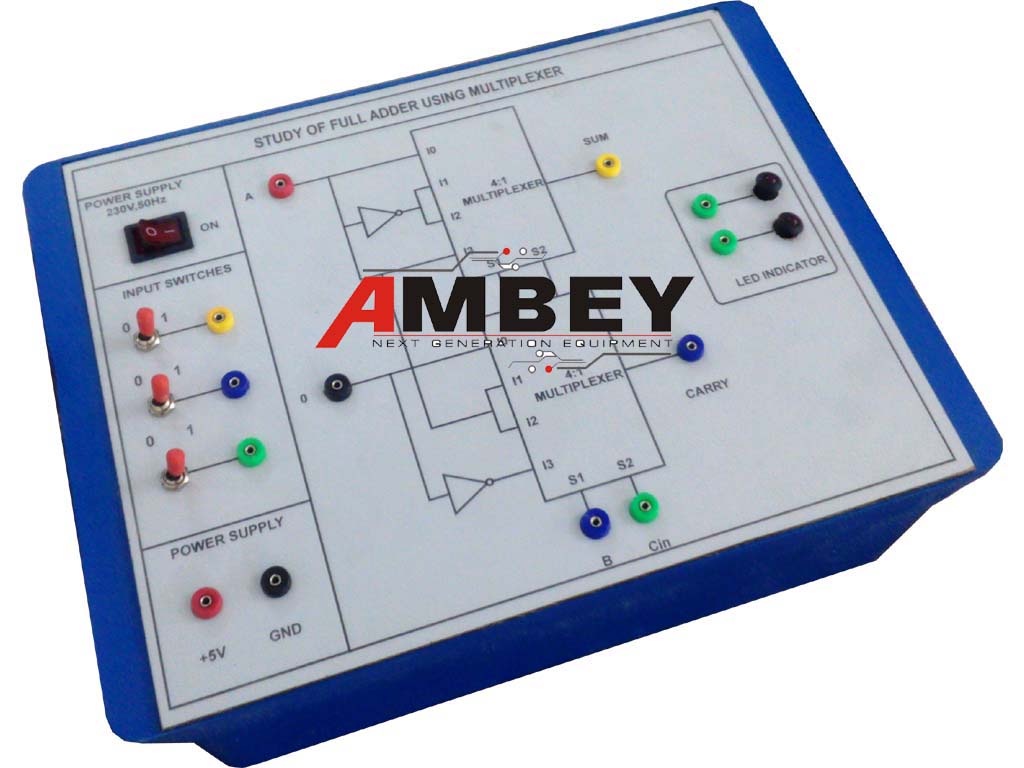 AL-E379 FULL ADDER USING MULTIPLEXER IC