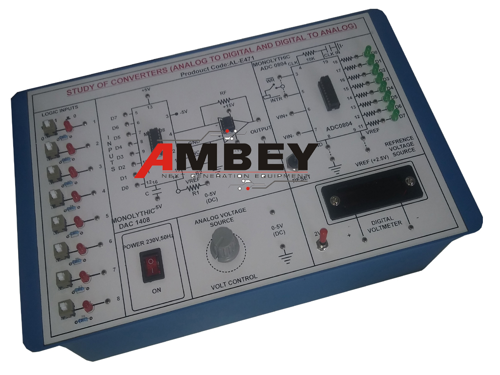 AL-E471 STUDY OF CONVERTERS (ANALOG TO DIGITAL AND DIGITAL TO ANALOG)