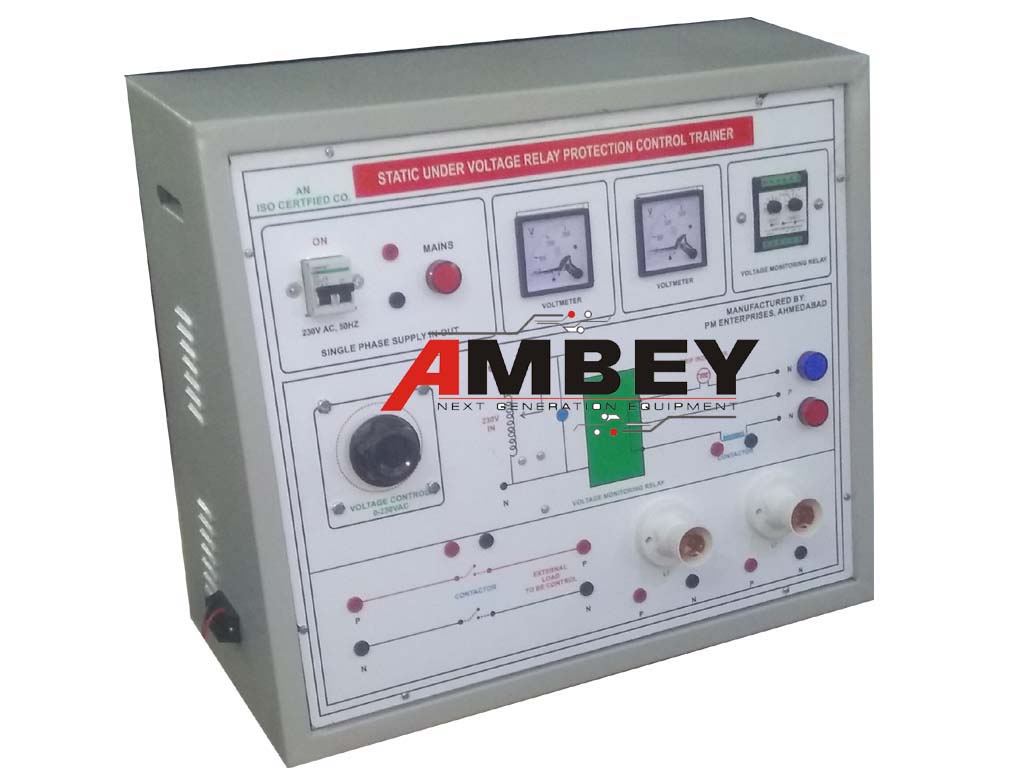 AL-E316A UNDER VOLTAGE RELAY (STATIC)