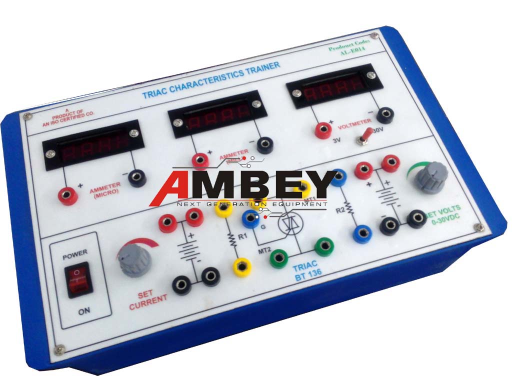 AL-E014 TRIAC CHARACTERISTICS TRAINER (DIGITAL)