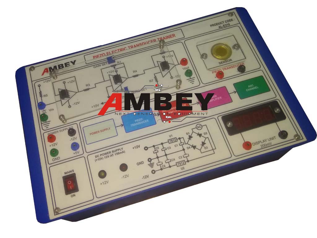 AL-E210 PIEZO ELECTRIC TRANSDUCER TRAINER