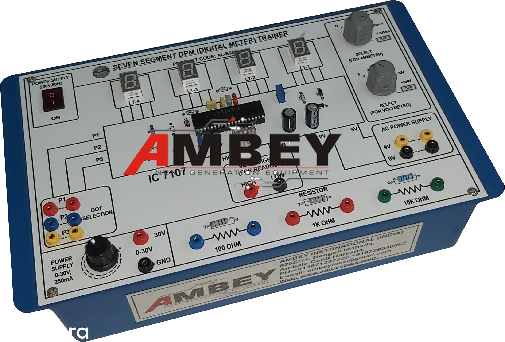 AL-E952 SEVEN SEGMENT DPM TRAINER